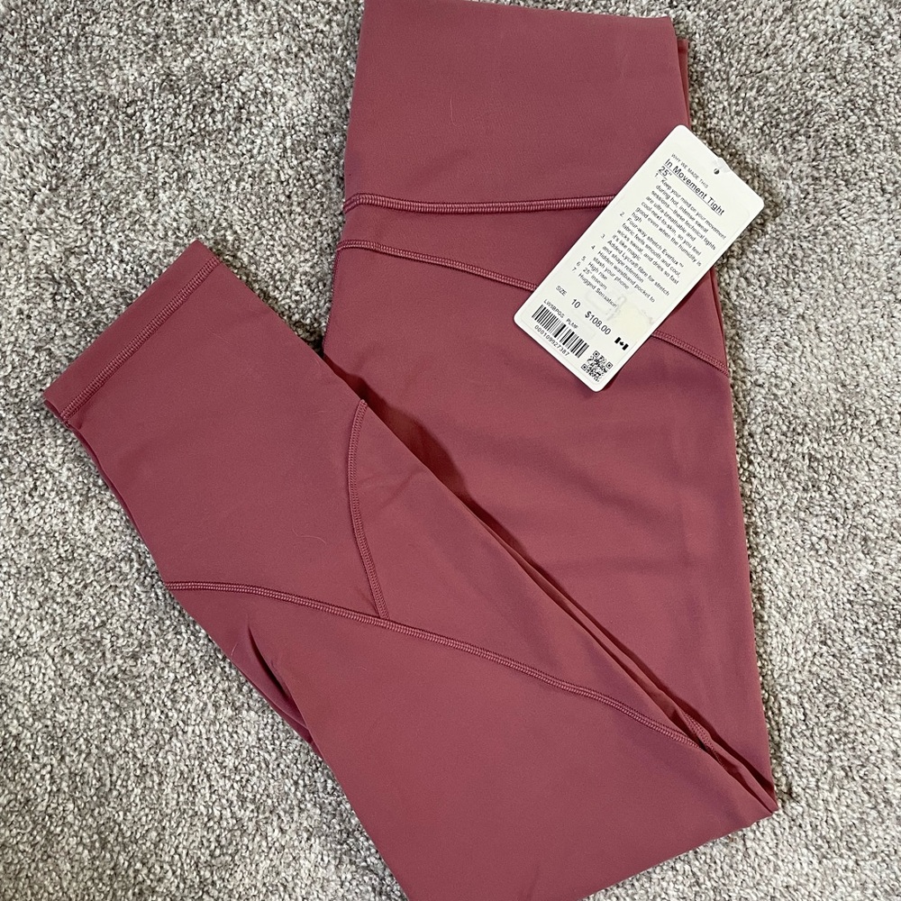 NWT Lululemon In Movement 25” Tight - PLMF